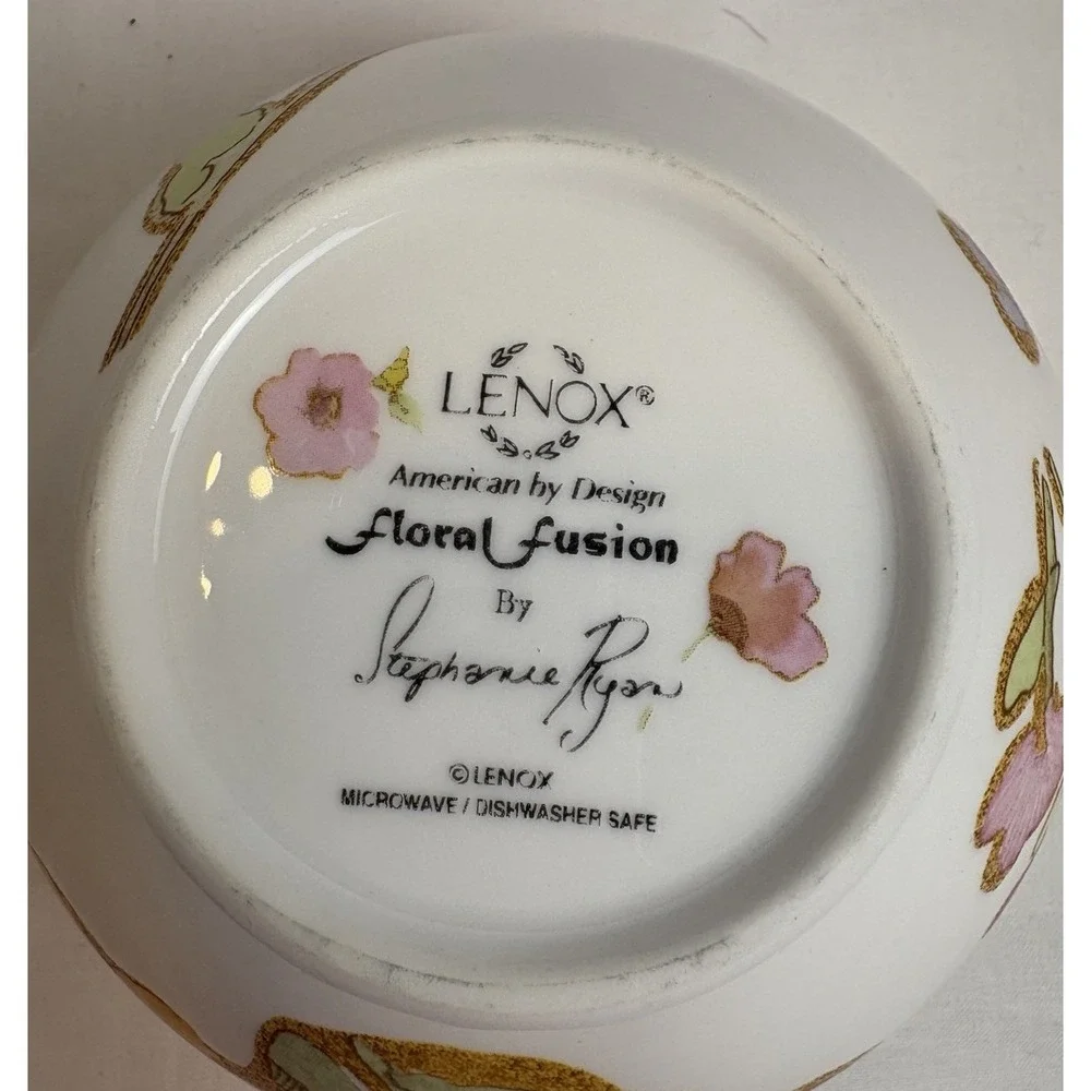 Lenox Floral Fusion All Purpose Bowl 5 7/8” Stephanie Ryan